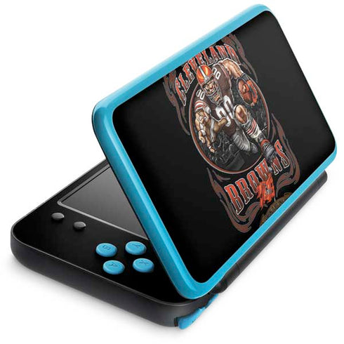 Liquid Blue NFL Cleveland Browns Running Back Nintendo 2DS XL (2017) Skin